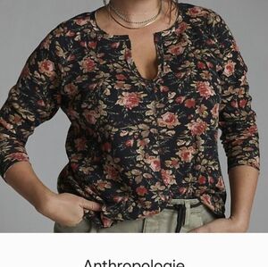 Anthropologie Pilcro Thermal Longsleeve